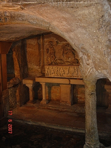 Marseille - Crypte de l'abbaye St Victor