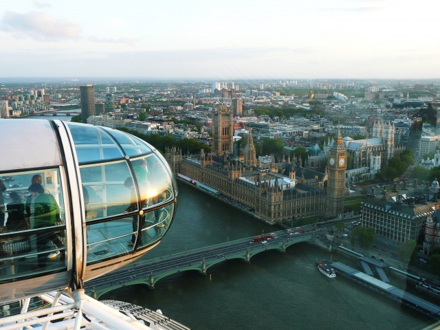 The Thames from the BA London Eye