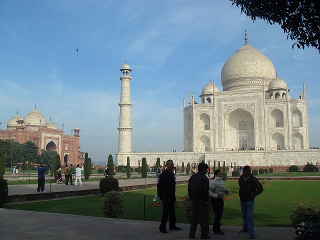 Taj Mahal et sa mosquée