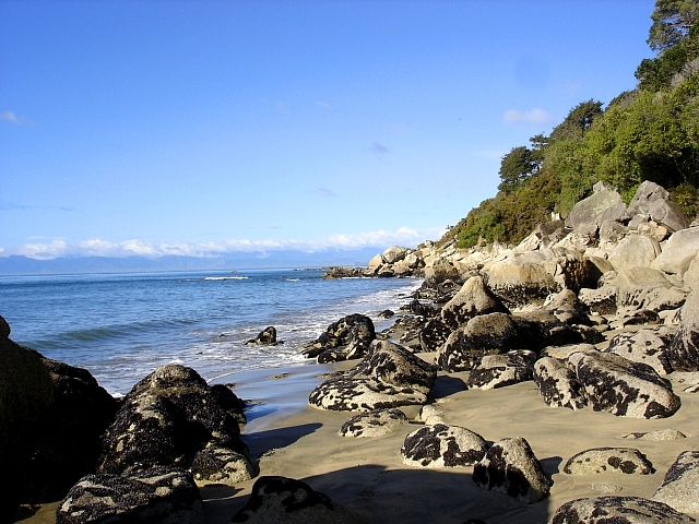 Beach next to Motueka