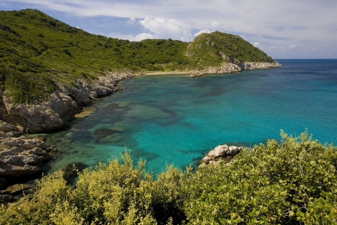 The bay of Afionas