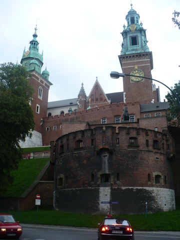Colline de wawel : chateau royal