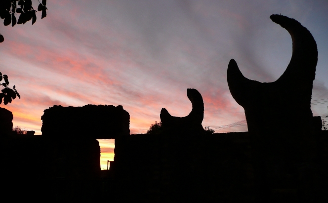 The Crescent of the East. Coral Castle. Homestead, FL
