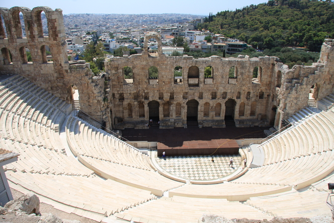 teatro de dionysio,acrópolis de atenas