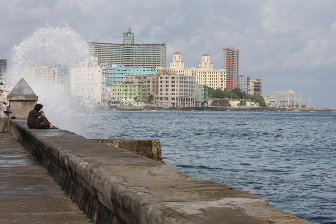 el malecón de la habana.