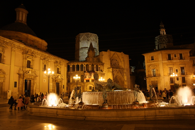 plaza de la virgen.valencia