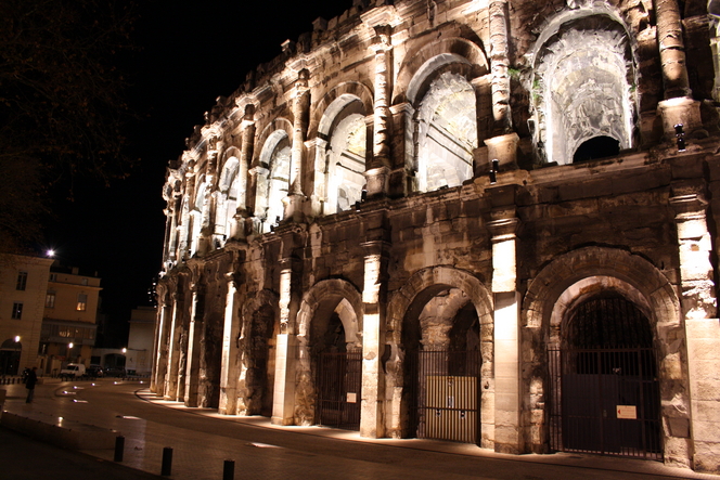 Les arènes de nîmes