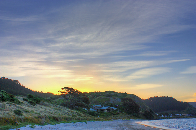 Sunset @ Opito Bay