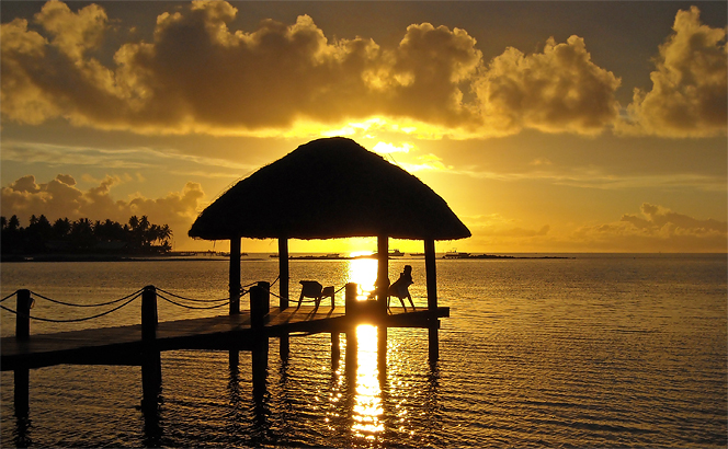 Sunset @ Musket Cove