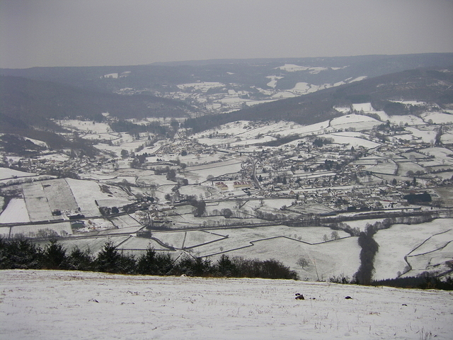 Une vue de Broye