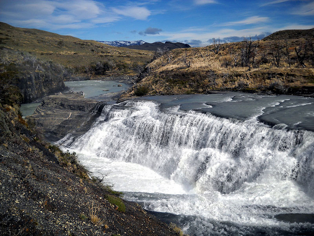 Torres del Paine, Cascada Paine