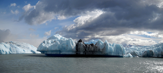 Icebergs sur le Lago Argentino