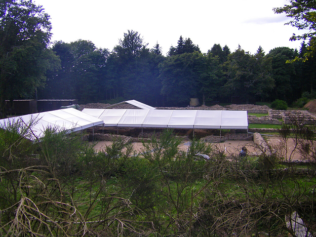 Fouille sur le site de Bibracte