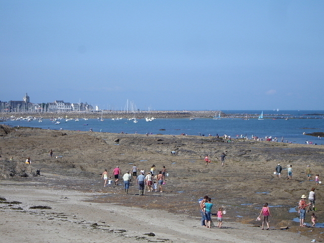 Piriac à marée basse