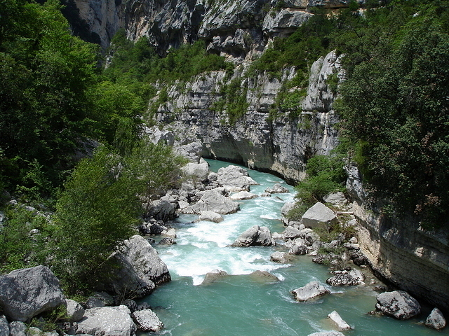 Les gorges du Verdon