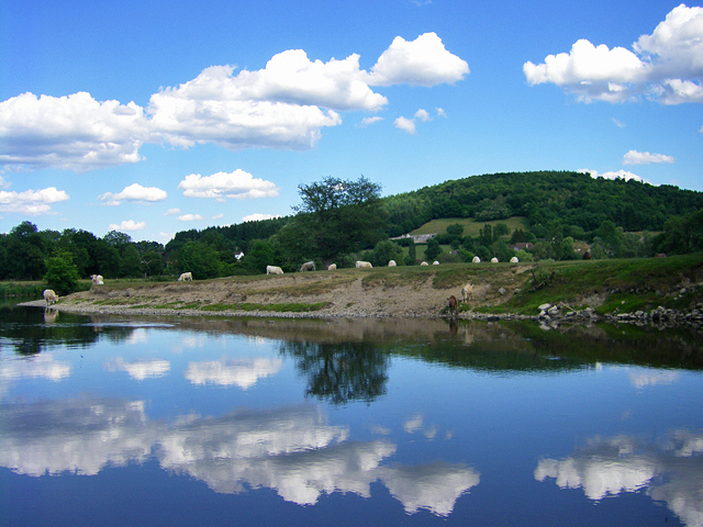 Charbonnat au bord de l'Arroux