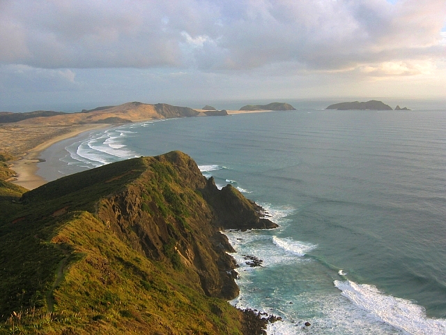 Te Werahi Beach et Cape Maria van Diemen
