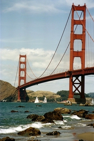 San Francisco, Golden gate bridge