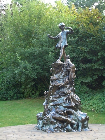 Peter Pan, Kensington Gardens
